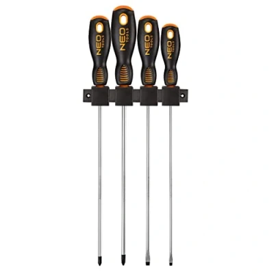 Image de NEO TOOLS 04 214 Kit d&#039;extracteurs de goujons 4 PH1 , PH2 5.5 mm, mm