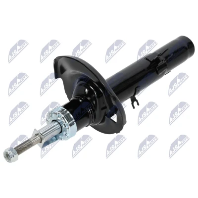 Image de NTY A CT 066 Amortisseur Essieu avant droit Pression de gaz Système bitube Jambe suspension Goujon en haut, Collier bas