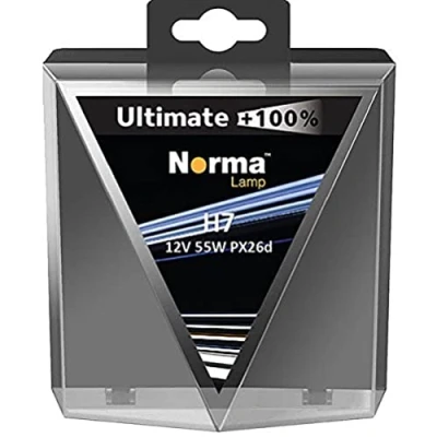 Image de Norma 213607302 H7 Lampe de phare Twin Box Ultimate halogène avec 100% 12 V 55 W PX26d