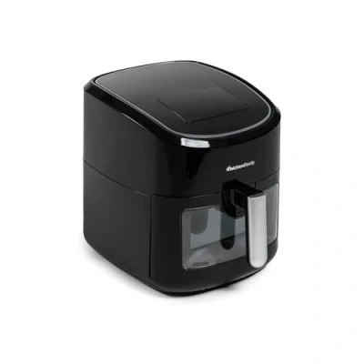 Image de Melchioni Family Friteuse à Air GAIA, Capacité 8L/2,5kg, Ecran Tactile, Minuterie 1/60 Minutes, 13 Programmes Préréglés, 50 200C, Récipient Antiadhésif, 1800 W, Couleur Noir