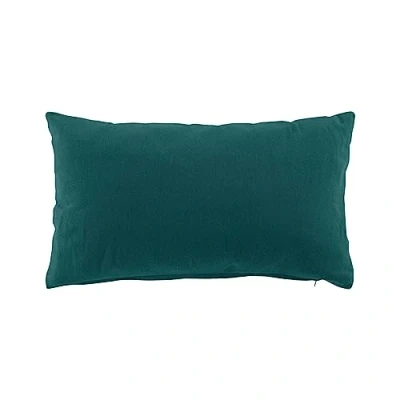 Image de douceur d&#039;intérieur, Coussin Déhoussable (30 x 50 cm) Twily Emeraude, Coton / Polyester Recyclé