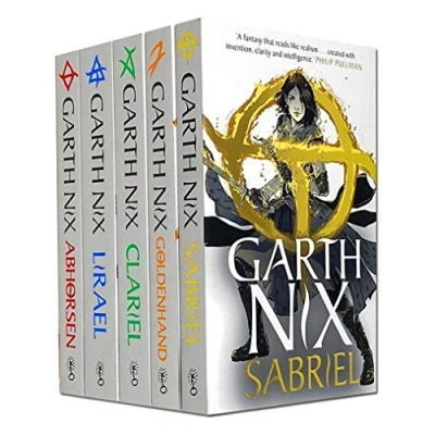 Image de Garth Nix Old Kingdom Series 5 Livres Collection (Sabriel, Lirael, Abhorsen, Goldenhand, Clariel)