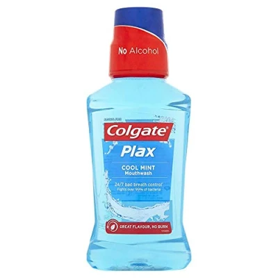 Image de Colgate Plax Bain de bouche à la menthe fraîche avec CPC, 250 ml
