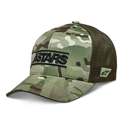 Image de Alpinestars, Proximity Mesh Back Multicam Hat, Casquette De Baseball, Vert, S/M, Homme