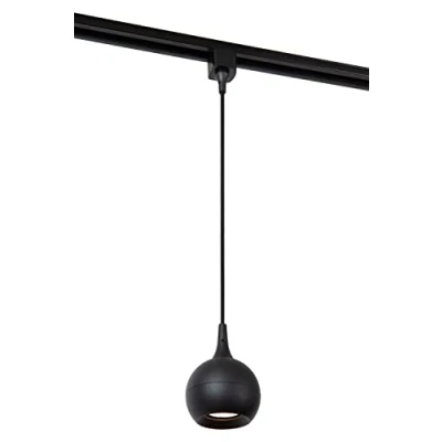 Image de Lucide Track Favori Lampe suspendue Ø 9 x 145 cm Système de rail monophasé Noir