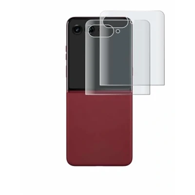 Image de brotect Protection Intégrale 3D Incurvé Matte pour Motorola Razr 60 Ultra (Affichage arrière) (2 Pièces) Couverture Complète, Écran