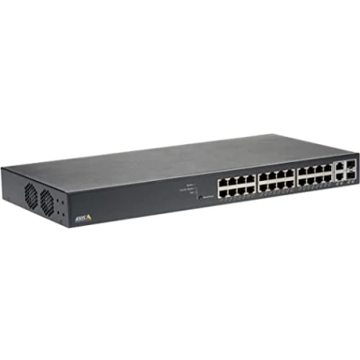 Image de Axis T8524 PoE+ Network Switch Commutateur Géré 24 x 10 100 1000 (PoE+) + 2 SFP Gigabit combo (liaison montante) Ordinateur de…
