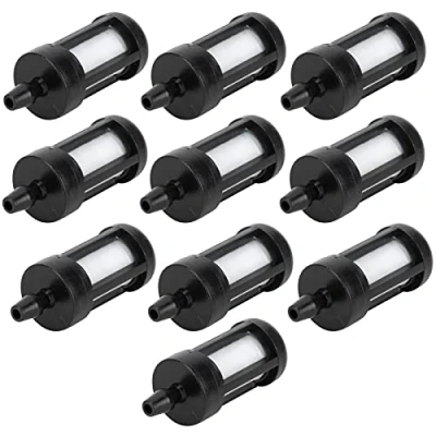 Image de filtre à essence pour tronçonneuse, carburant 10 pièces résistant l&#039;usure tronçonneuse Stihl 0000‑350‑3502 FS38 FS46 FS55 FS55R FS55RC