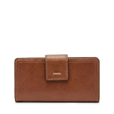 Image de Fossil Logan Portefeuille, Femme, Taille: One Size, Brown