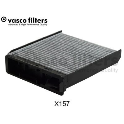 Image de DAVID VASCO X157 Filtre d&#039;habitacle à charbon actif 186 180 28 RENAULT: CLIO 3, 2, TWINGO DACIA: Duster SUV, Sandero I, Logan I MCV