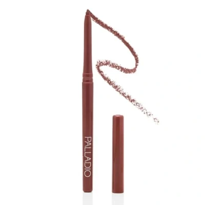 Image de Palladio crayon à lèvres rétractable imperméable haute pigmentation et couleur crémeuse, formule fine anti taches avec tenue longue durée toute la journée, aucun taille nécessaire, nu