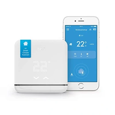 Image de tado Contrôle Connecté et Intelligent de la Climatisation V3+ clim pompe à chaleur via Wi Fi Économie d&#039;énergie Compatible avec Google Assistant, Alexa Siri