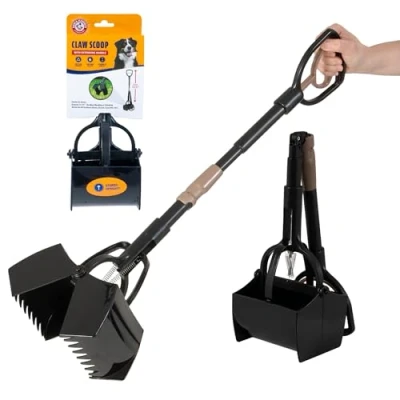 Image de Arm &amp; Hammer Pooper Scooper Claw Scoop Chien Caca pour système de gestion des déchets d&#039;animaux cour