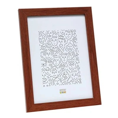Image de Deknudt Frames S44CH3 Basic Cadre Photo Bois/MDF Brun Clair Fin 15 x 20 cm
