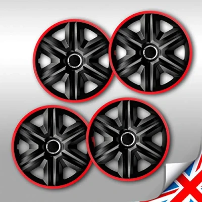 Image de &quot;4x NRM Radkappe FAST LUX, 16&quot;&quot;&quot;&quot;, rot&quot;