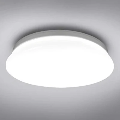 Image de Lepro Plafonnier LED, Équivalent 60W, 12W 950LM Blanc Froid 5000K, LED Chambre Rond 26cm, Luminaire Applicable à Salon, Chambre, Couloir, Cuisine, Garage