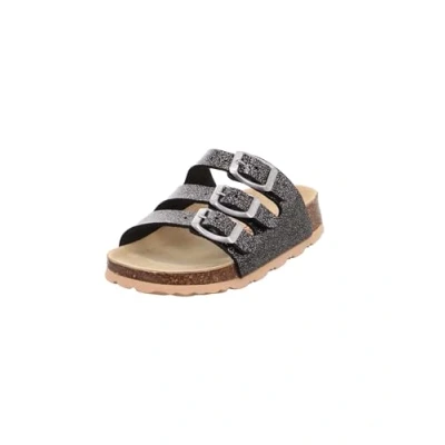 Image de superfit Fille Chaussons Pantoufles, Noir Argent 0100, 35 EU