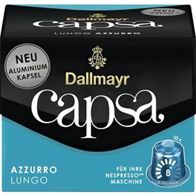 Image de Dallmayr Capsa Lungo Azzurro Capsules de Café 10 StÃ ¼ ck