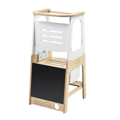 Image de Maxi Cosi Toucan 3 en 1 tour d&#039;observation enfant, Montessori Bois 1,5 99 ans, 10 150 kg, hauteurs, se transforme table et chaise, Certifié 100% FSC®, Natural Wood