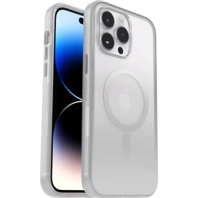 Image de OtterBox Serie Clear Case avec MagSafe, coque pour iPhone 14 Pro Max, antichoc, anti chute, très fine, supporte 2 x plus de chutes que la norme militaire, Gallant