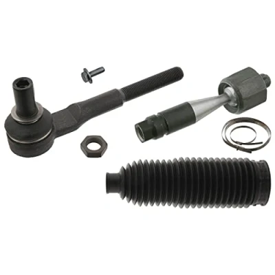 Image de febi BILSTEIN 49040 Biellette de direction Essieu avant gauche avec écrou, vis, colliers, corsets/emboutis Plus