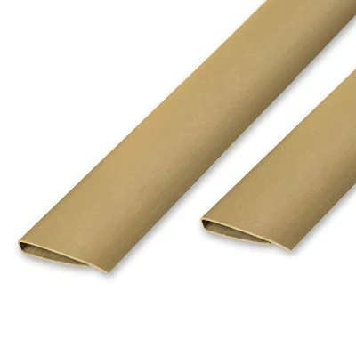 Image de Ribelli Profilé de Finition en PVC pour Canisses Rails Serrage Fixation Brise Vue PVC, Couleur:Bambou, Taille:1000 cm (10 x 100 cm), Articles:Bande Fermeture