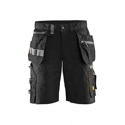 Image de Blaklader 15981343 Shorts d&#039;artisan avec élastiques, Noir, taille C64