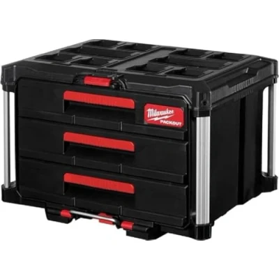 Image de MILWAUKEE Packout 4932472130 Boite à outils rouge/noir
