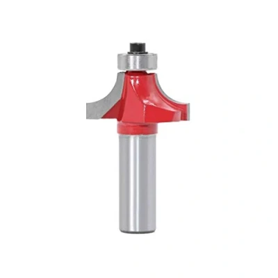 Image de Xianglaa Bit de routeur, Ronde sur Bordures Toupie, Nettoyage Trimmer Mill extrémité Droite 1pcs Flush Trim, 8 mm Shank Bois Haute qualité (Cutting Edge Length : 8X29)