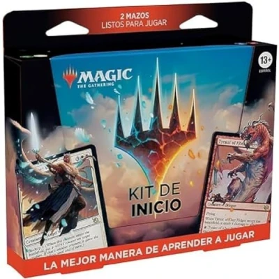 Image de Magic The Gathering Kit de démarrage 2023 Apprenez à Jouer avec 2 Decks prêts l&#039;emploi + Codes en Ligne (Jeu Cartes Fantaisie pour Joueurs)