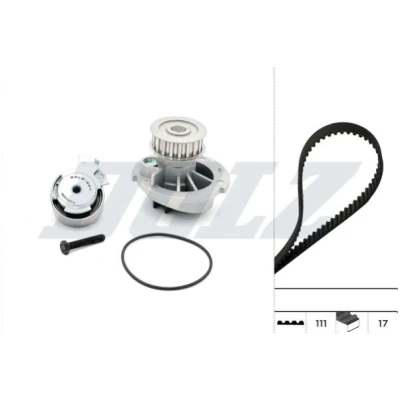 Image de DOLZ KD024 Pompe à Eau + Kit De Distribution 111 OPEL: Astra G CC, Meriva A, Combo C Tour