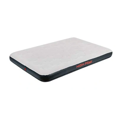 Image de High Peak Double Matelas Gonflable Mixte Adulte, Gris foncé/Gris Clair, XL