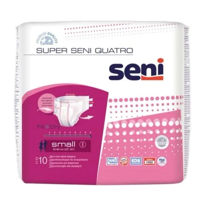 Image de Super Seni Quatro Small a10 B06WW2G6XS Packung (10 Stück)