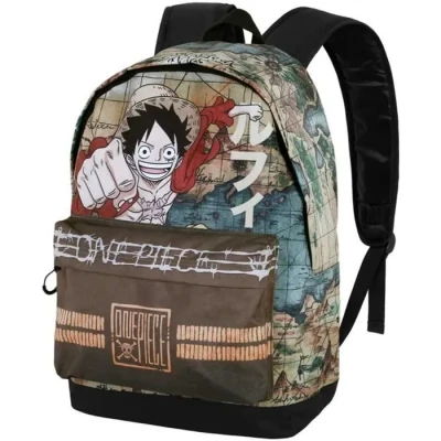 Image de One Piece Map Sac à dos HS FAN 2.0, Brun