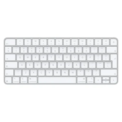Image de Apple Magic clavier Universel USB + Bluetooth QWERTY Anglais Blanc Neuf