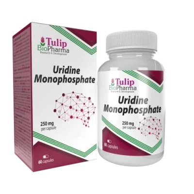 Image de Uridine Monophosphate 250mg 60 Gélules Nootropic Choline Enhancer, Supports Cholinergic Brain &amp; Memory Function
