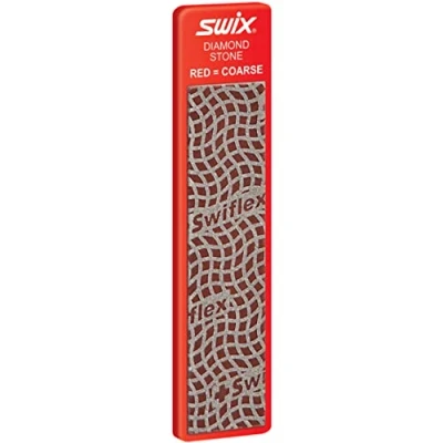 Image de Swix TA200E Diamond Red Economy Coarse 100mm Outil d&#039;entretien pour skis et snowboards