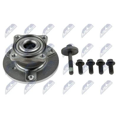 Image de NTY KLT ME 022 Kit de roulements roue Essieu arrière, arrière gauche, droit avec moyeu SMART: Fortwo II Cabriolet