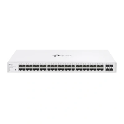 Image de TP Link Festa FS352G Commutateur Gigabit 48 Ports avec 4 emplacements SFP, Gestion Cloud, optimisation du réseau pour Entreprises, sécurité et Performance Stable