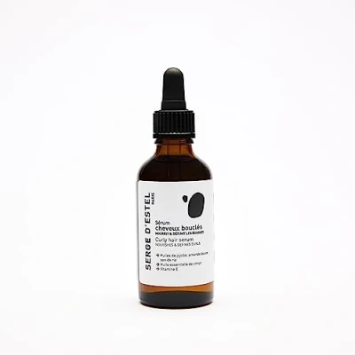 Image de SERGE D&#039;ESTEL Paris Huile de Soin Cheveux Bouclés 50ml Nourrit Protège et Discipline les Boucles Formule 100% Vegan Made in