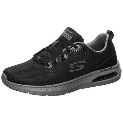 Image de Skechers Sport Dynaair Baskets basses, Homme, Taille: 44, Black Matière synthétique / textile