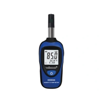 Image de Velleman Thermomètre avec thermocouple type K/J, double mesure, affichage lcd, 200 C 1370 C, maintien données