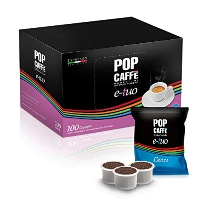 Image de 100 Capsules &quot;e tuo&quot; mélange 2 cremeux compatibles machine à cafè Mitaca MPS, Fior fiore coop, Lui espresso, Martello.