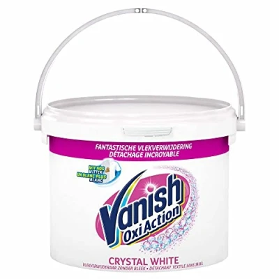 Image de Vanish Oxi Action Crystal White Poeder Base Vlekkenverwijderaar voor Witte Was 2,4 kg