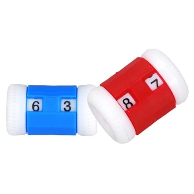 Image de KnitPro KP10816 Paquet de Compteurs Combiné Tailles Rangées Bois Multicolore, 38.5 x 0.9 7 cm