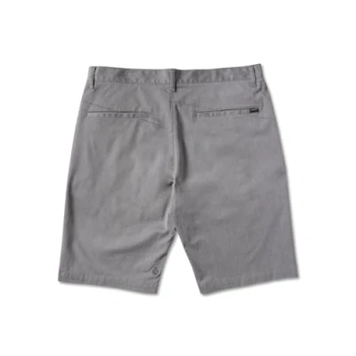 Image de Volcom Vmonty Stretch Chino Short, Gris, 42 Homme