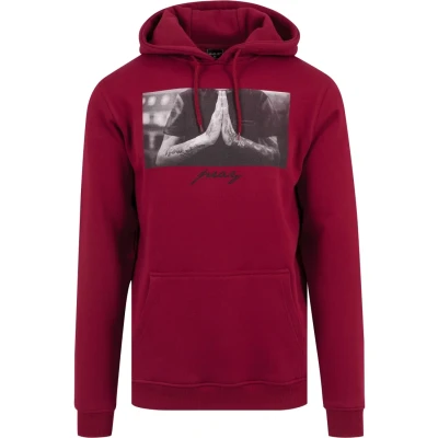 Image de Mister Tee PRAY Sweat à capuche, Homme, Taille: XXL, Ruby