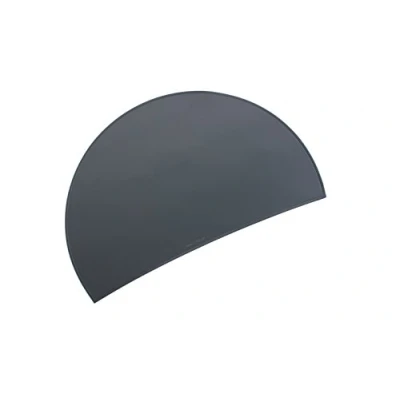 Image de Läufer Durella Rondo 49749 Sous main semi circulaire antidérapant Graphite Noir 73 x 48 cm Taille M