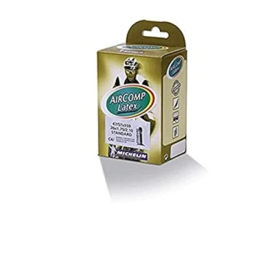 Image de Michelin Chambre À Air C4 Latex Aircomp 47/57X559 St 42Mm, Noir, 26&quot;