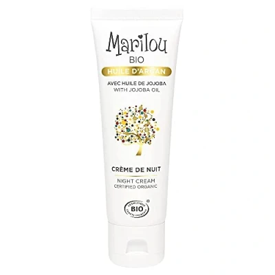 Image de Marilou Bio Gamme Argan Crème de Nuit à l&#039;Huile d&#039;Argan Tube 50 ml La des Mille et une Nuits !